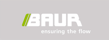 Логотип: зеленый / белый - RGB | BAUR GmbH
