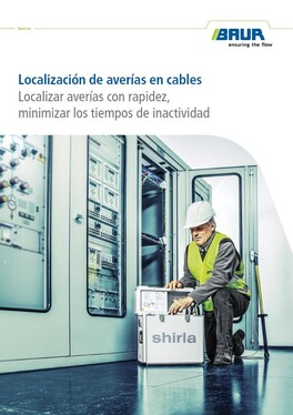 Folletos: Localización de averías de cable | BAUR GmbH