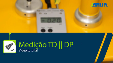 Vídeo tutorial: Medição TD || DP | BAUR GmbH